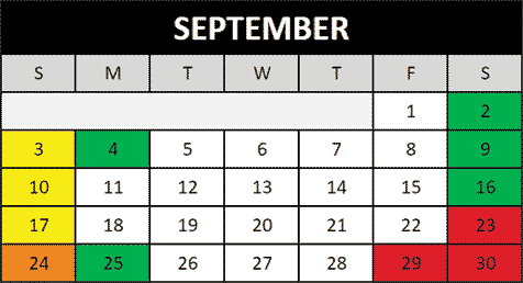 Maze Fun Park - September 2023 Calendar & Hours