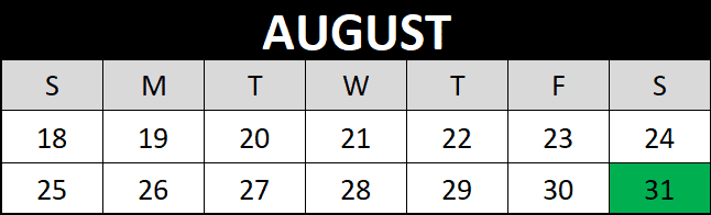 Maze Fun Park - August 2025 Calendar & Hours