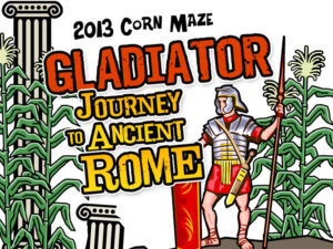 Corn Maze Theme 2013 - Gladiator: Journey to Ancient Rome