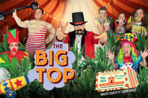 2024 Corn Maze Theme: Big Top at Maple Lawn Farms (New Park, PA)